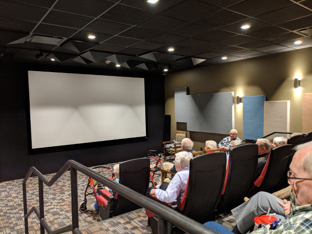 Cinema Design for an Assisted Living Facility