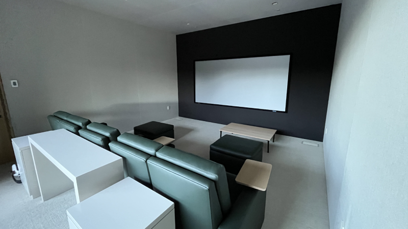 A Home Theater that Disappears into the Room